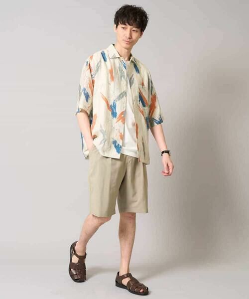 a.v.v / アー・ヴェ・ヴェ ショート・ハーフ・半端丈パンツ | 【イージーケア/接触冷感】ワンタックハーフパンツ/リライト夏2【吸水速乾/UVカット】 | 詳細6