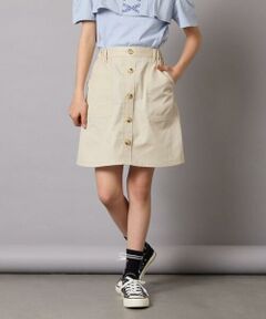 a.v.v / アー・ヴェ・ヴェ ミニ・ひざ丈スカート | [160]ベイカーポケットスカート