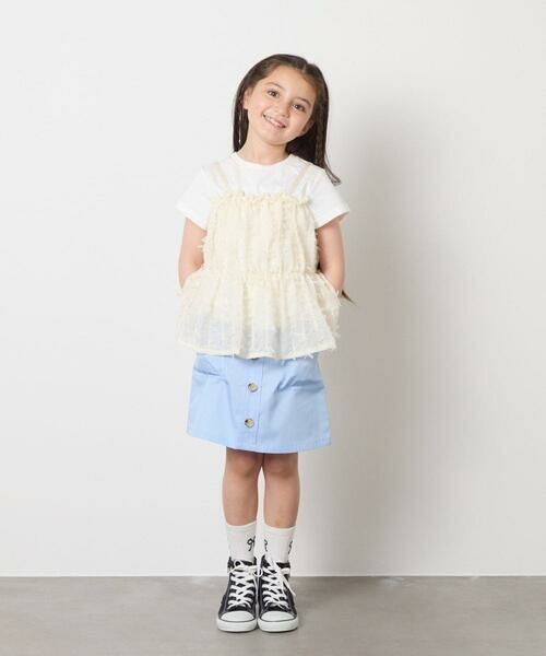 a.v.v / アー・ヴェ・ヴェ ミニ・ひざ丈スカート | [160]ベイカーポケットスカート | 詳細24