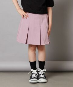 a.v.v / アー・ヴェ・ヴェ ミニ・ひざ丈スカート | [100-130]【インパン付】タックプリーツスカート