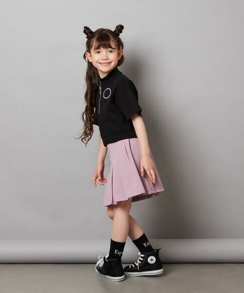 a.v.v / アー・ヴェ・ヴェ ミニ・ひざ丈スカート | [100-130]【インパン付】タックプリーツスカート | 詳細10