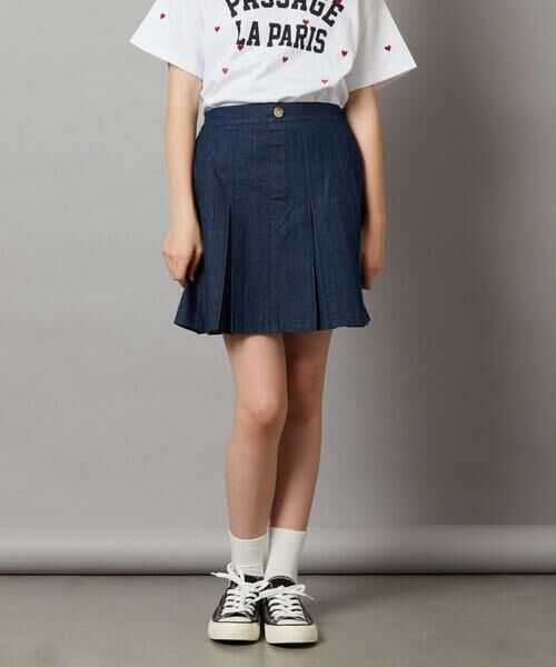 a.v.v / アー・ヴェ・ヴェ ミニ・ひざ丈スカート | [100-130]【インパン付】タックプリーツスカート | 詳細13