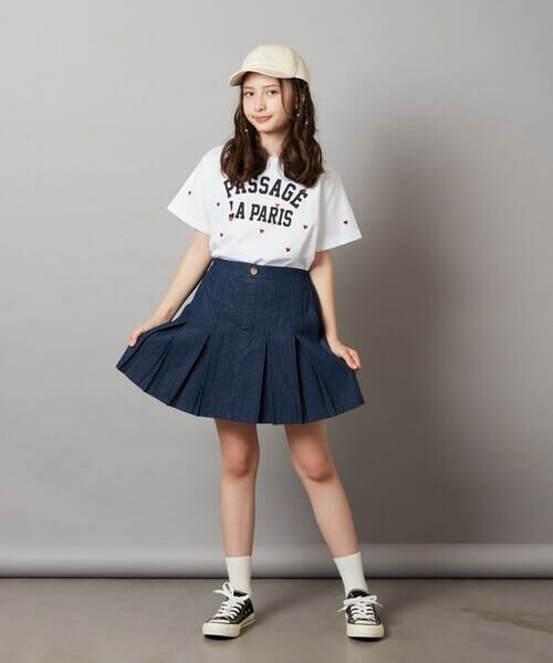 a.v.v / アー・ヴェ・ヴェ ミニ・ひざ丈スカート | [100-130]【インパン付】タックプリーツスカート | 詳細22