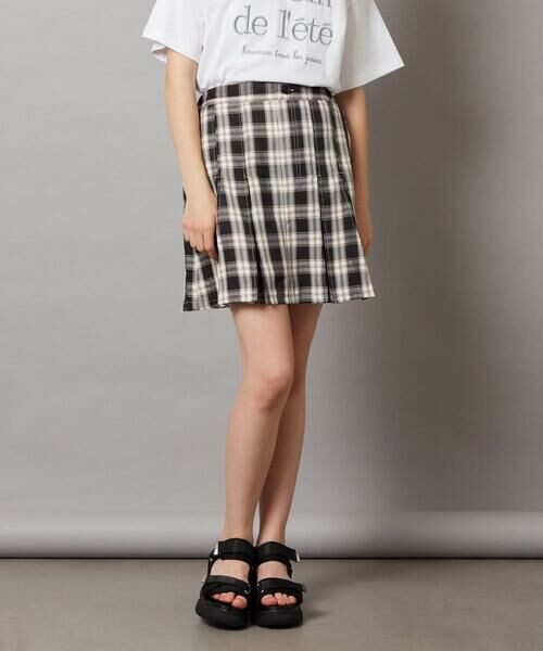 a.v.v / アー・ヴェ・ヴェ ミニ・ひざ丈スカート | [100-130]【インパン付】タックプリーツスカート | 詳細25