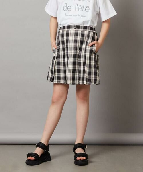 a.v.v / アー・ヴェ・ヴェ ミニ・ひざ丈スカート | [100-130]【インパン付】タックプリーツスカート | 詳細27