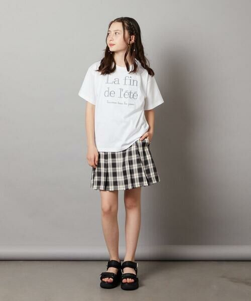 a.v.v / アー・ヴェ・ヴェ ミニ・ひざ丈スカート | [100-130]【インパン付】タックプリーツスカート | 詳細30