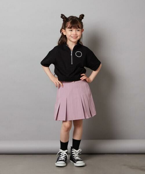 a.v.v / アー・ヴェ・ヴェ ミニ・ひざ丈スカート | [100-130]【インパン付】タックプリーツスカート | 詳細5