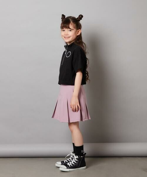 a.v.v / アー・ヴェ・ヴェ ミニ・ひざ丈スカート | [100-130]【インパン付】タックプリーツスカート | 詳細8