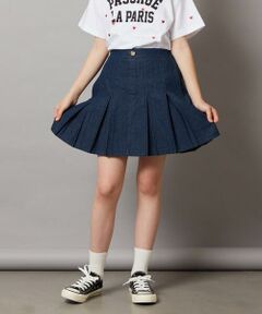 a.v.v / アー・ヴェ・ヴェ ミニ・ひざ丈スカート | [160]【インパン付】タックプリーツスカート