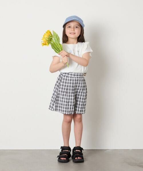 a.v.v / アー・ヴェ・ヴェ カットソー | 【接触冷感/ジメジメ対策/安心の綿100％】[100-150]肩フリルモチーフＴシャツ | 詳細29