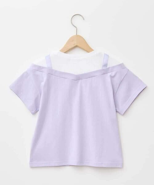 a.v.v / アー・ヴェ・ヴェ カットソー | 【接触冷感/ジメジメ対策】[100-160]バックル付きイレイヤード風Ｔシャツ | 詳細27