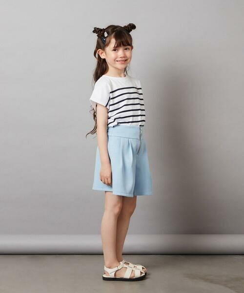 a.v.v / アー・ヴェ・ヴェ カットソー | 【接触冷感】[110-130]ボーダーTシャツ | 詳細14