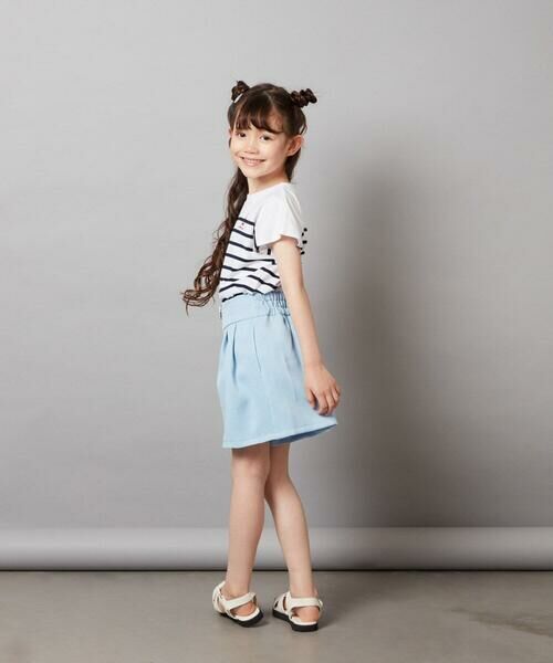 a.v.v / アー・ヴェ・ヴェ カットソー | 【接触冷感】[140-150]ボーダーTシャツ | 詳細10