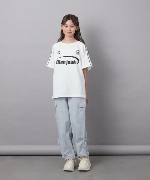 a.v.v / アー・ヴェ・ヴェ その他パンツ | [140-150]サイドリボンドロストカーゴパンツ | 詳細4