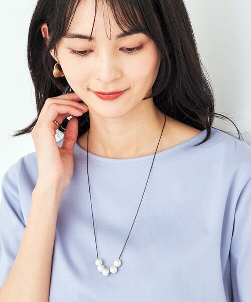 a.v.v / アー・ヴェ・ヴェ ネックレス・ペンダント・チョーカー | パールコンビビジューネックレス | 詳細4