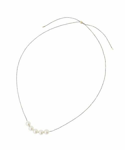 a.v.v / アー・ヴェ・ヴェ ネックレス・ペンダント・チョーカー | パールコンビビジューネックレス | 詳細8