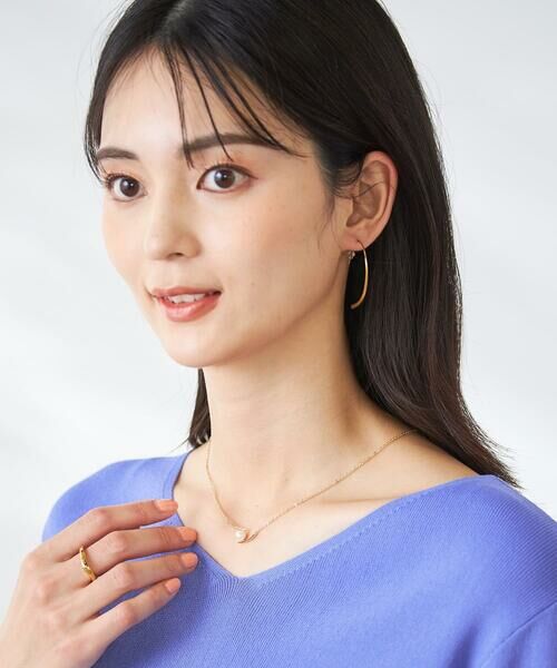 a.v.v/アー・ヴェ・ヴェ 一粒パールネックレス ゴールド M a.v.v/アー・ヴェ・ヴェ 一粒パールネックレス ゴールド M