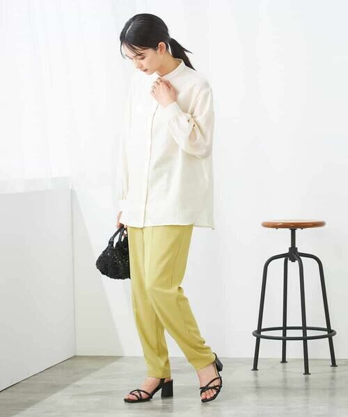 a.v.v / アー・ヴェ・ヴェ シャツ・ブラウス | シアー楊柳ブラウス | 詳細13