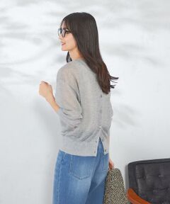 a.v.v / アー・ヴェ・ヴェ カーディガン・ボレロ | 【2WAY】シアークルーネックカーディガン