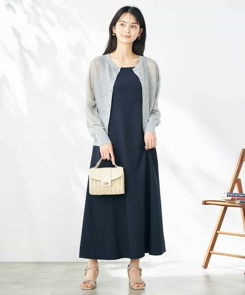 a.v.v / アー・ヴェ・ヴェ カーディガン・ボレロ | 【2WAY】シアークルーネックカーディガン | 詳細13