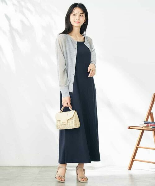 a.v.v / アー・ヴェ・ヴェ カーディガン・ボレロ | 【2WAY】シアークルーネックカーディガン | 詳細15