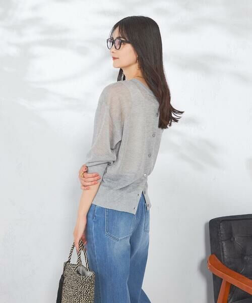 a.v.v / アー・ヴェ・ヴェ カーディガン・ボレロ | 【2WAY】シアークルーネックカーディガン | 詳細17
