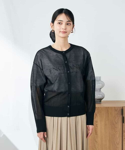 a.v.v / アー・ヴェ・ヴェ カーディガン・ボレロ | 【2WAY】シアークルーネックカーディガン | 詳細27