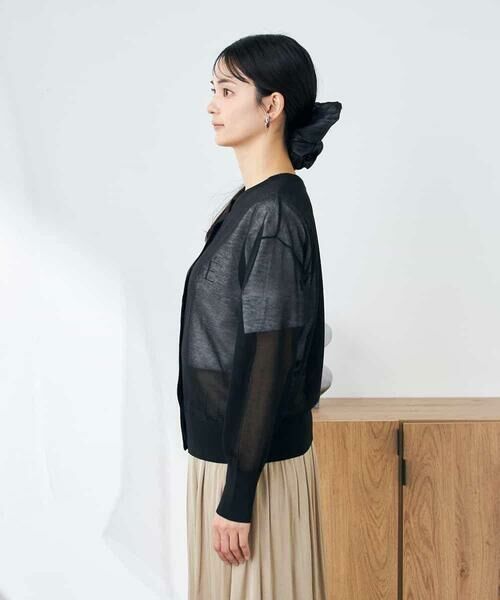 a.v.v / アー・ヴェ・ヴェ カーディガン・ボレロ | 【2WAY】シアークルーネックカーディガン | 詳細28