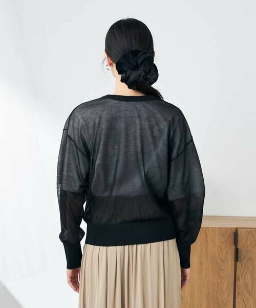 a.v.v / アー・ヴェ・ヴェ カーディガン・ボレロ | 【2WAY】シアークルーネックカーディガン | 詳細29