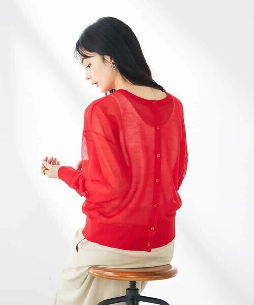 a.v.v / アー・ヴェ・ヴェ カーディガン・ボレロ | 【2WAY】シアークルーネックカーディガン | 詳細7