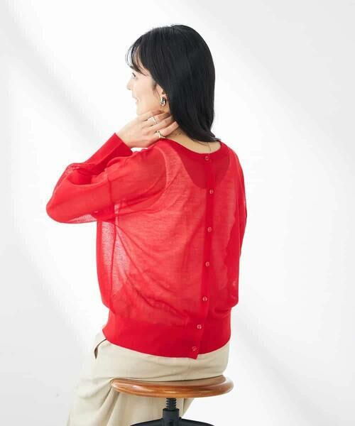 a.v.v / アー・ヴェ・ヴェ カーディガン・ボレロ | 【2WAY】シアークルーネックカーディガン | 詳細9