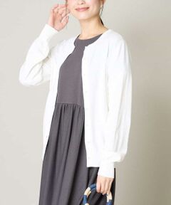 a.v.v / アー・ヴェ・ヴェ カーディガン・ボレロ | 【UVカット】クルーネックニットカーディガン