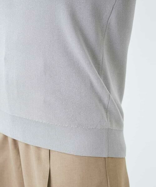 a.v.v / アー・ヴェ・ヴェ ニット・セーター | 【接触冷感】ラメVネックパフスリーブニット | 詳細24