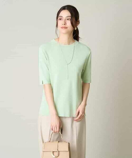 a.v.v / アー・ヴェ・ヴェ ニット・セーター | 【洗える/UVカット】クルーネックニット | 詳細3