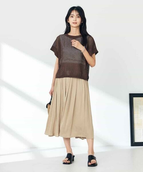 a.v.v / アー・ヴェ・ヴェ ニット・セーター | ラメメッシュサマーニット | 詳細17