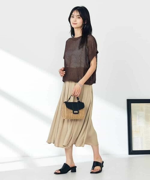 a.v.v / アー・ヴェ・ヴェ ニット・セーター | ラメメッシュサマーニット | 詳細20