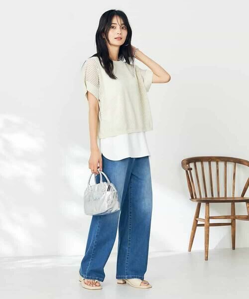 a.v.v / アー・ヴェ・ヴェ ニット・セーター | ラメメッシュサマーニット | 詳細7