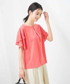 tシャツ 「SLOW/一部店舗限定」ライトツイストコットン レイヤード タンクトップ レディース SLOW／一部店舗限定】ライトツイストコットン レイヤード