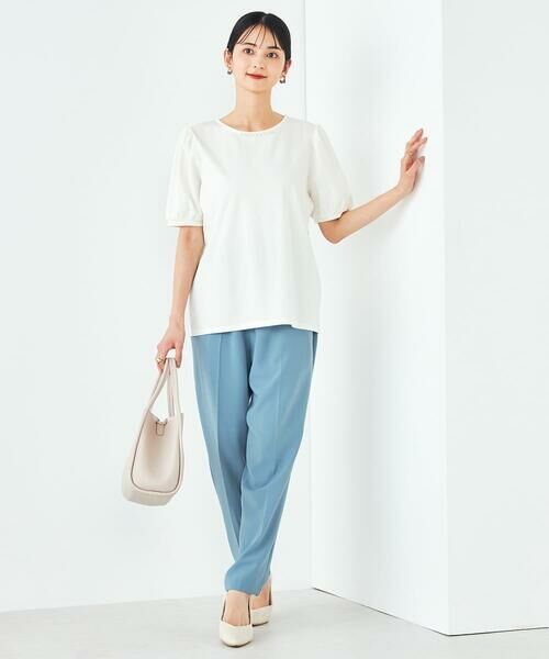 a.v.v / アー・ヴェ・ヴェ カットソー | 【UVカット】パール調ネックトップス | 詳細2