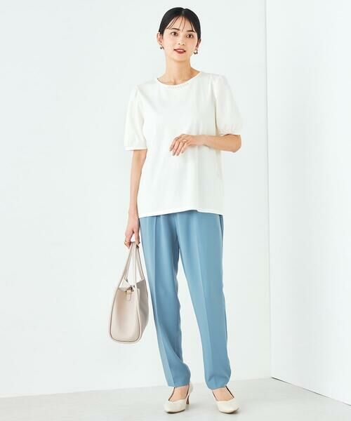 a.v.v / アー・ヴェ・ヴェ カットソー | 【UVカット】パール調ネックトップス | 詳細4