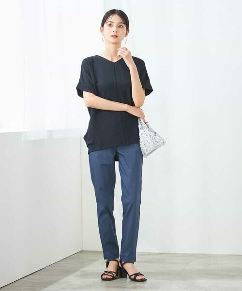a.v.v / アー・ヴェ・ヴェ カットソー | Vネックぽこぽこチュニック | 詳細15