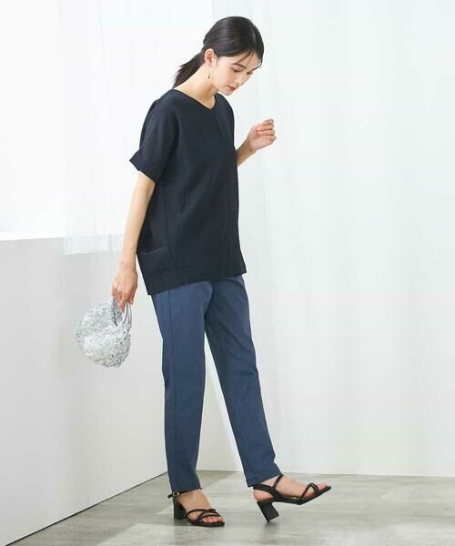 a.v.v / アー・ヴェ・ヴェ カットソー | Vネックぽこぽこチュニック | 詳細16