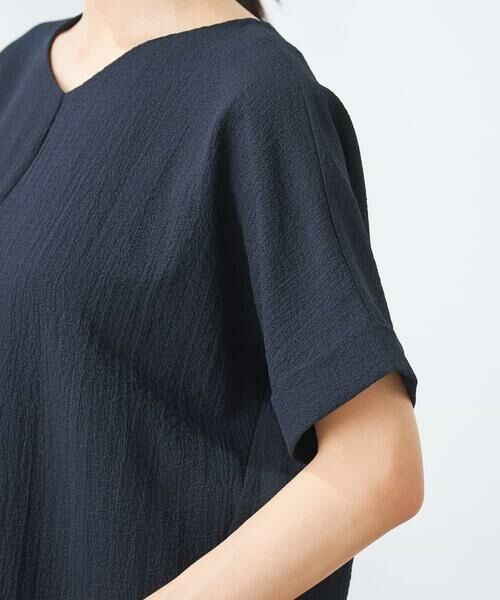 a.v.v / アー・ヴェ・ヴェ カットソー | Vネックぽこぽこチュニック | 詳細2