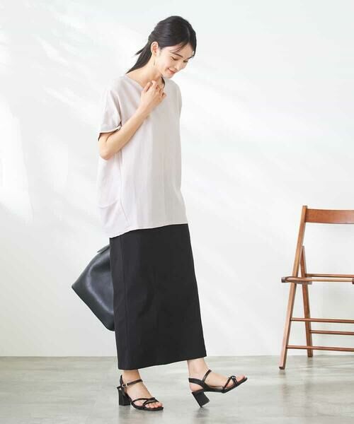 a.v.v / アー・ヴェ・ヴェ カットソー | Vネックぽこぽこチュニック | 詳細25