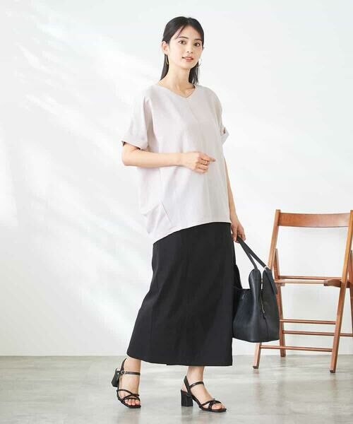 a.v.v / アー・ヴェ・ヴェ カットソー | Vネックぽこぽこチュニック | 詳細26