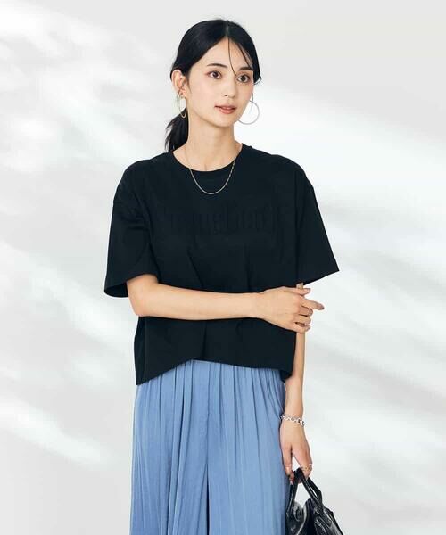 a.v.v / アー・ヴェ・ヴェ カットソー | エンボスロゴクロップドTシャツ | 詳細18