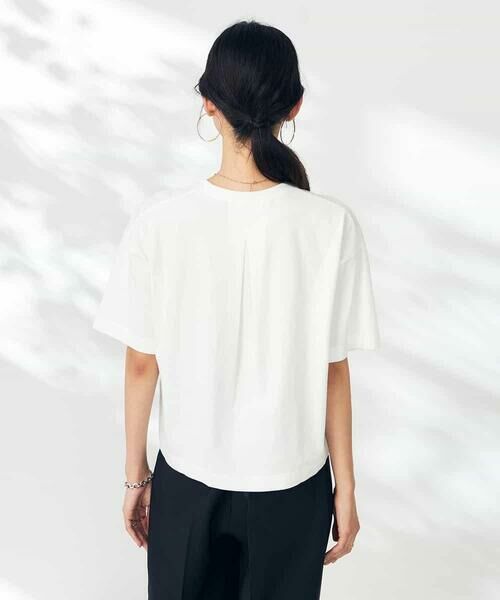 a.v.v / アー・ヴェ・ヴェ カットソー | エンボスロゴクロップドTシャツ | 詳細24