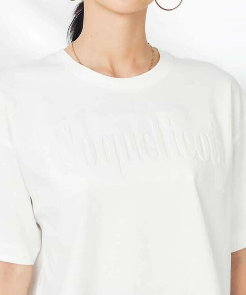 a.v.v / アー・ヴェ・ヴェ カットソー | エンボスロゴクロップドTシャツ | 詳細25