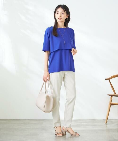 a.v.v / アー・ヴェ・ヴェ カットソー | 【接触冷感/UVカット】レイヤードライクカットソー | 詳細18