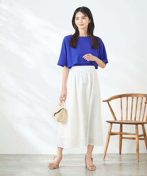 a.v.v / アー・ヴェ・ヴェ カットソー | 【接触冷感/UVカット】レイヤードライクカットソー | 詳細7